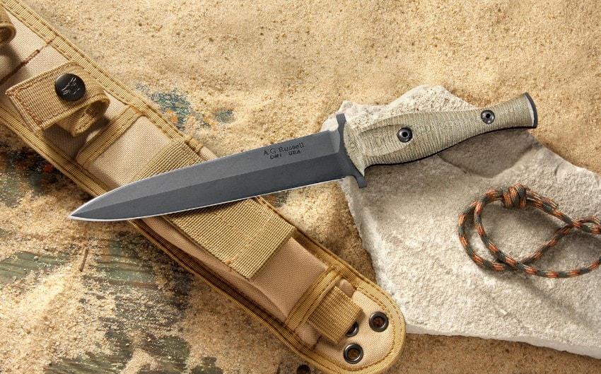 A.G. Russell Sandbox Dagger - in the sandbox